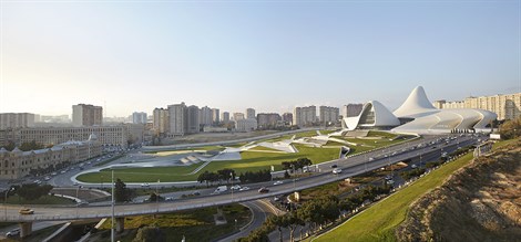 Zaha-Hadid-Architects-Heydar-Aliyev-Center-4-Photo-by-Hufton-Crow_470x219